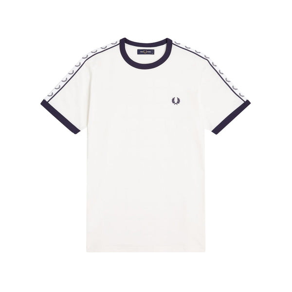 Fred Perry T-shirt T-shirt Uomo Ringer inserto logato S P25 - FRED PERRYM4620 - 129 - S - Francavilla Moda